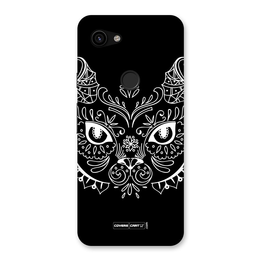 Ethnic Cat Design Back Case for Google Pixel 3a