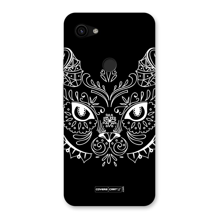 Ethnic Cat Design Back Case for Google Pixel 3a XL