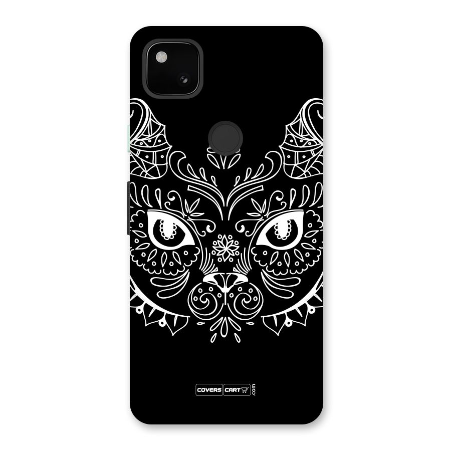 Ethnic Cat Design Back Case for Google Pixel 4a