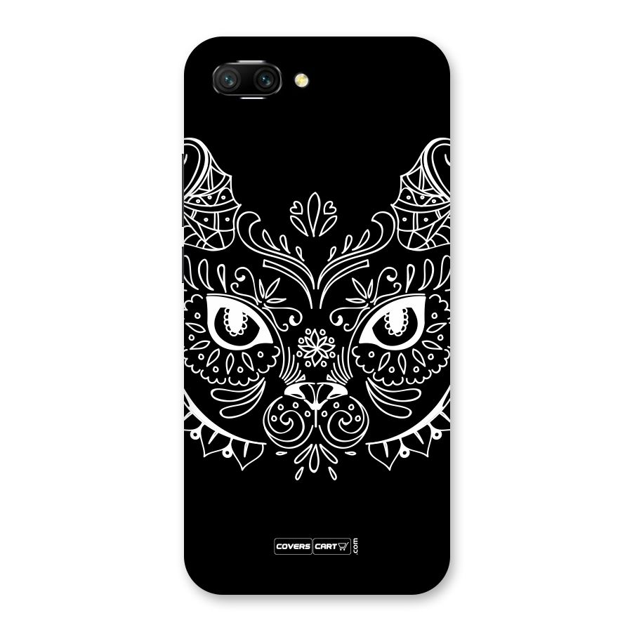 Ethnic Cat Design Back Case for Honor 10