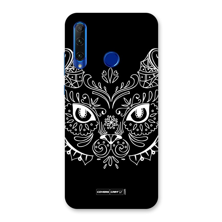 Ethnic Cat Design Back Case for Honor 20i