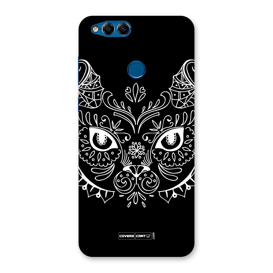 Ethnic Cat Design Back Case for Honor 7X