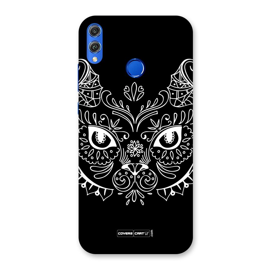 Ethnic Cat Design Back Case for Honor 8X
