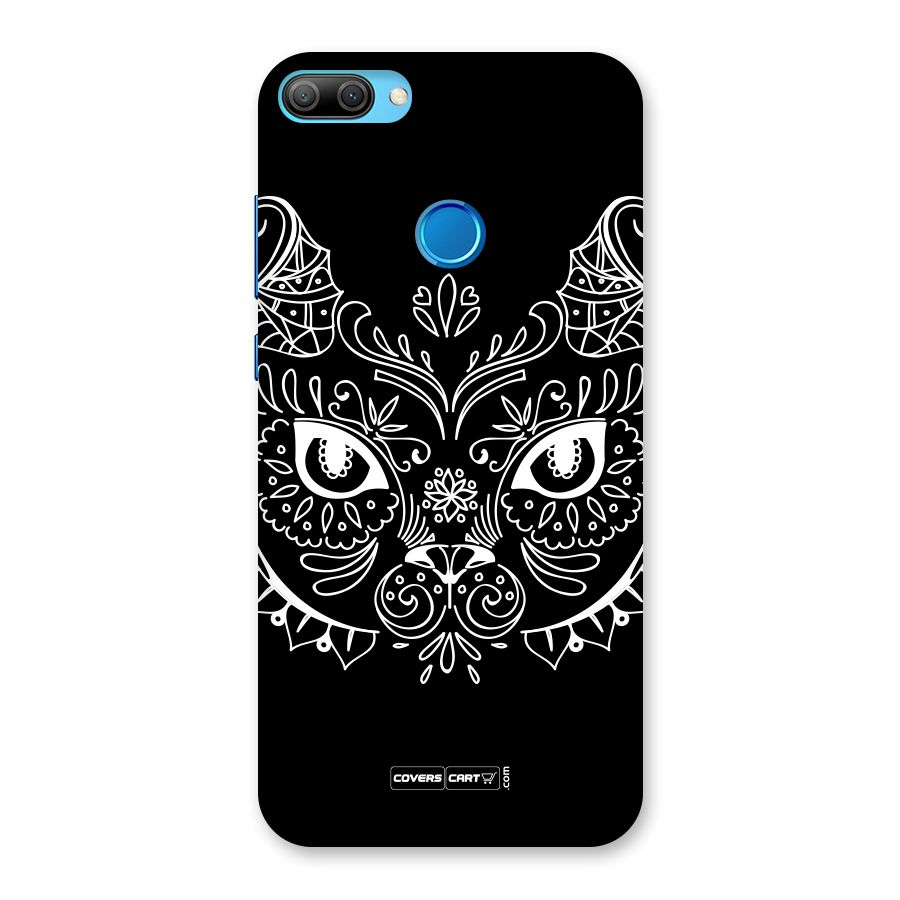 Ethnic Cat Design Back Case for Honor 9N