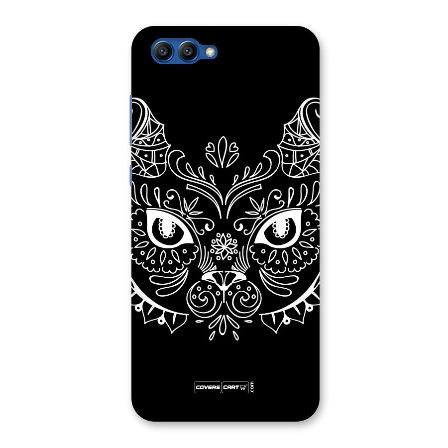 Ethnic Cat Design Back Case for Honor View 10