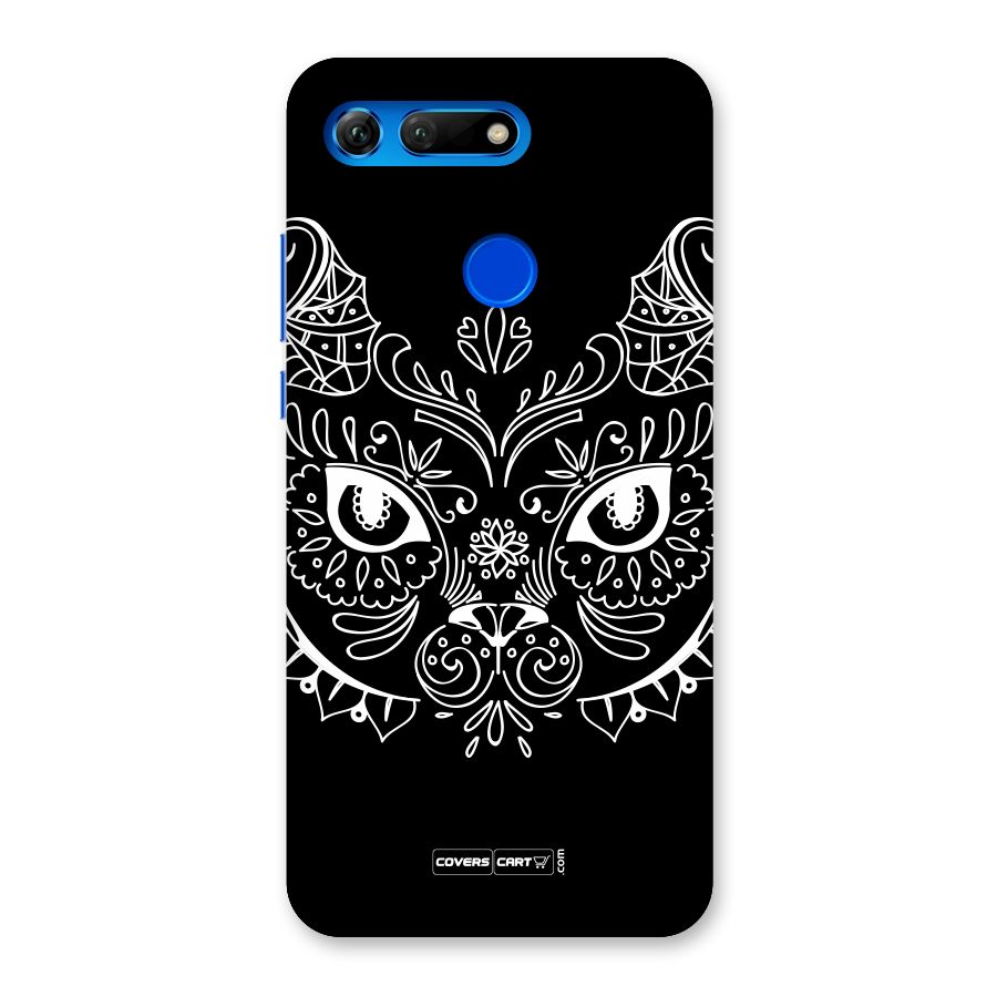 Ethnic Cat Design Back Case for Honor View 20