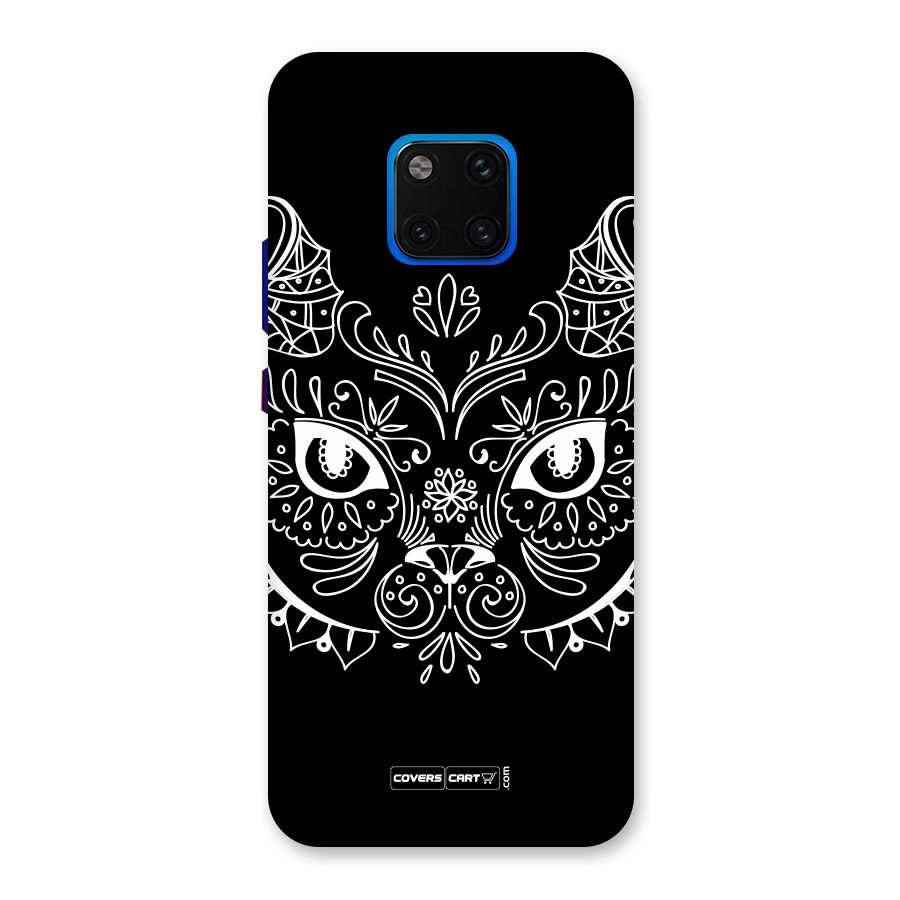 Ethnic Cat Design Back Case for Huawei Mate 20 Pro