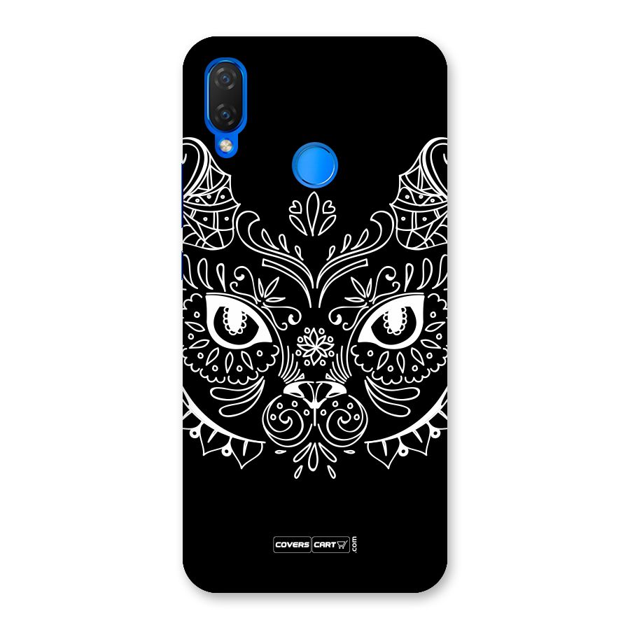 Ethnic Cat Design Back Case for Huawei P Smart+