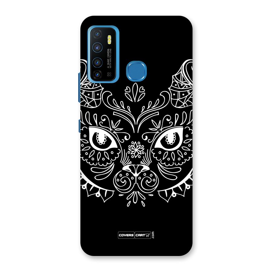 Ethnic Cat Design Back Case for Infinix Hot 9