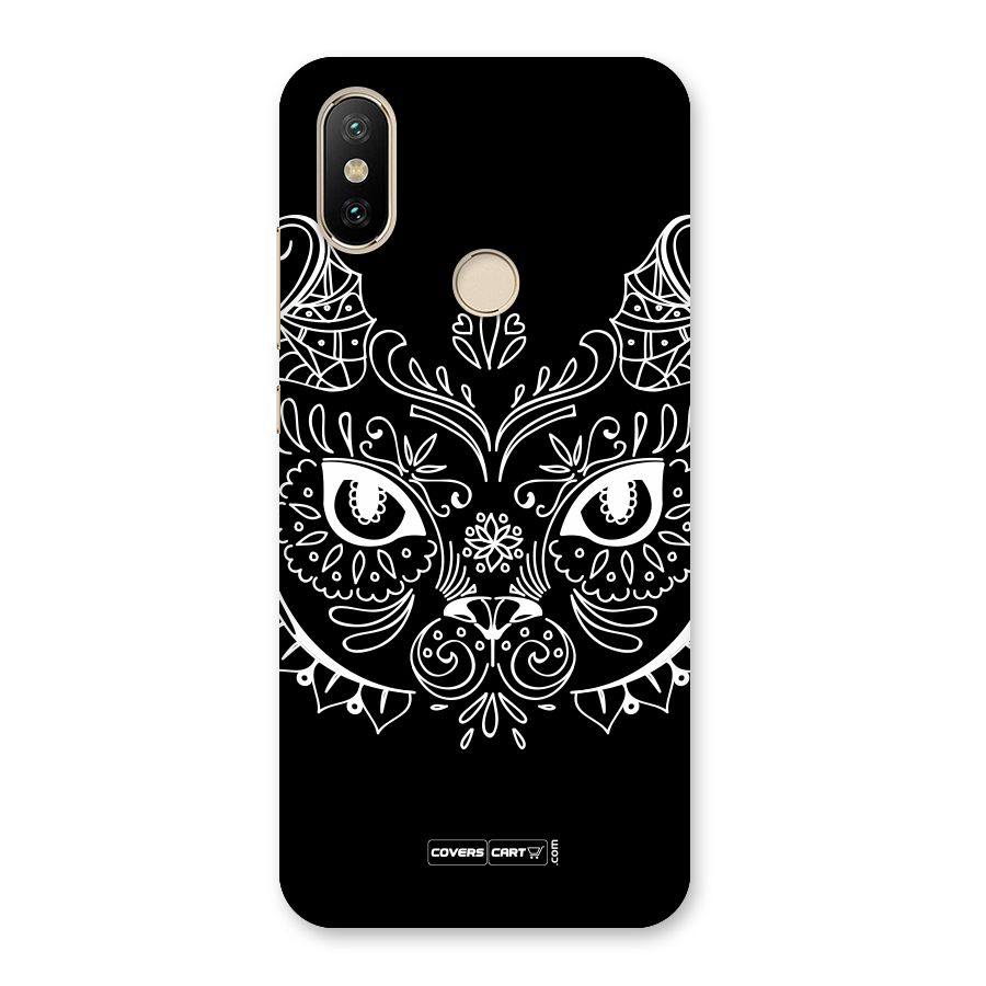 Ethnic Cat Design Back Case for Mi A2