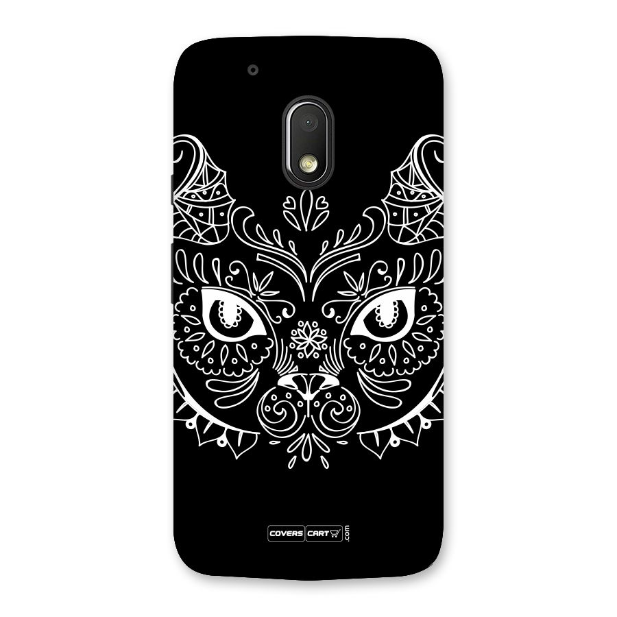 Ethnic Cat Design Back Case for Moto G4 Play