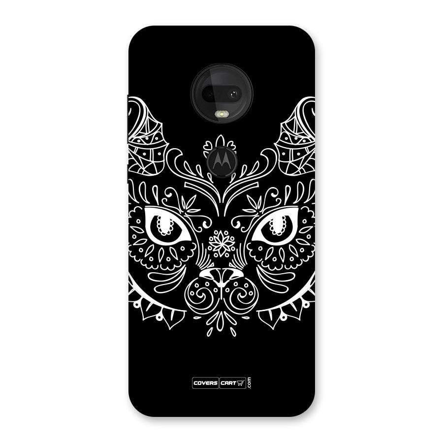 Ethnic Cat Design Back Case for Moto G7