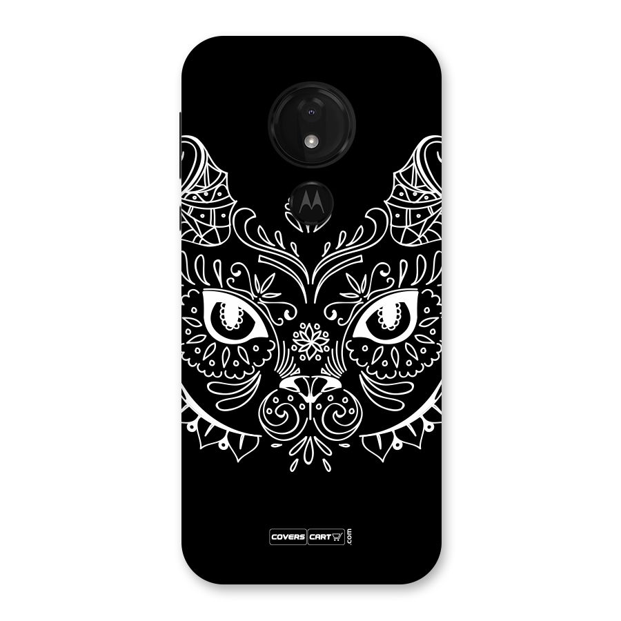 Ethnic Cat Design Back Case for Moto G7 Power