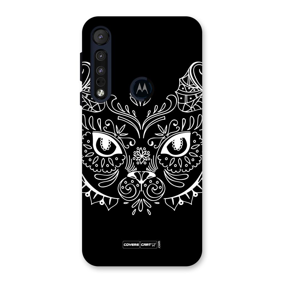 Ethnic Cat Design Back Case for Motorola One Macro