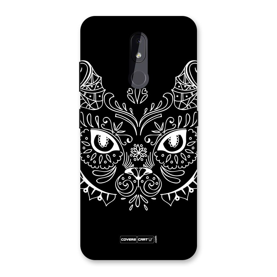 Ethnic Cat Design Back Case for Nokia 3.2