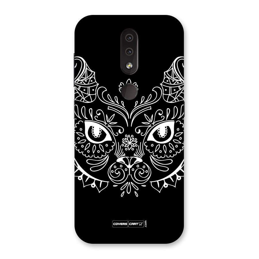 Ethnic Cat Design Back Case for Nokia 4.2