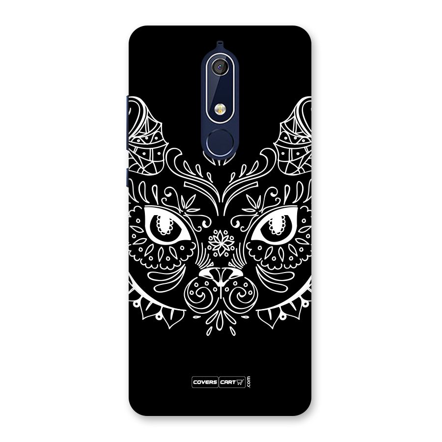 Ethnic Cat Design Back Case for Nokia 5.1
