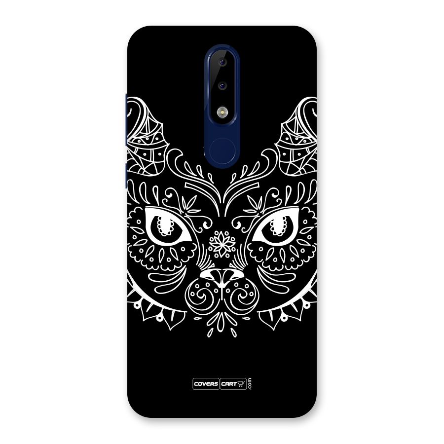 Ethnic Cat Design Back Case for Nokia 5.1 Plus