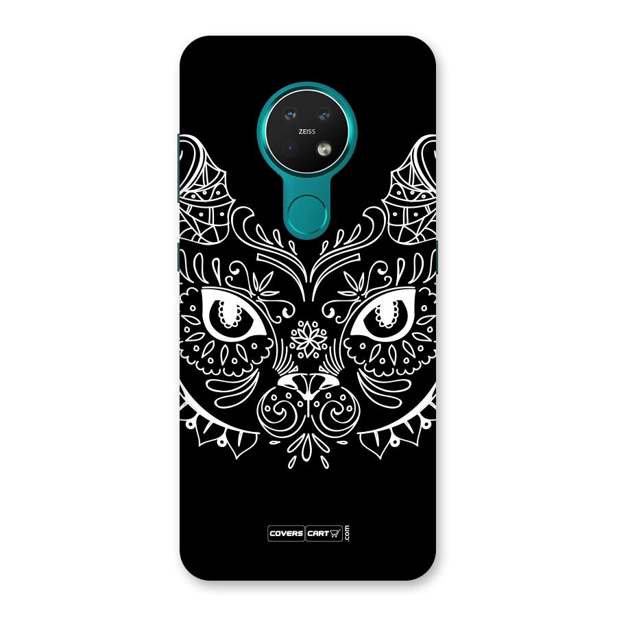 Ethnic Cat Design Back Case for Nokia 7.2