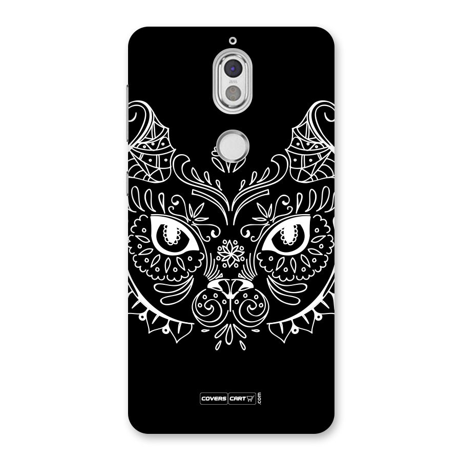 Ethnic Cat Design Back Case for Nokia 7