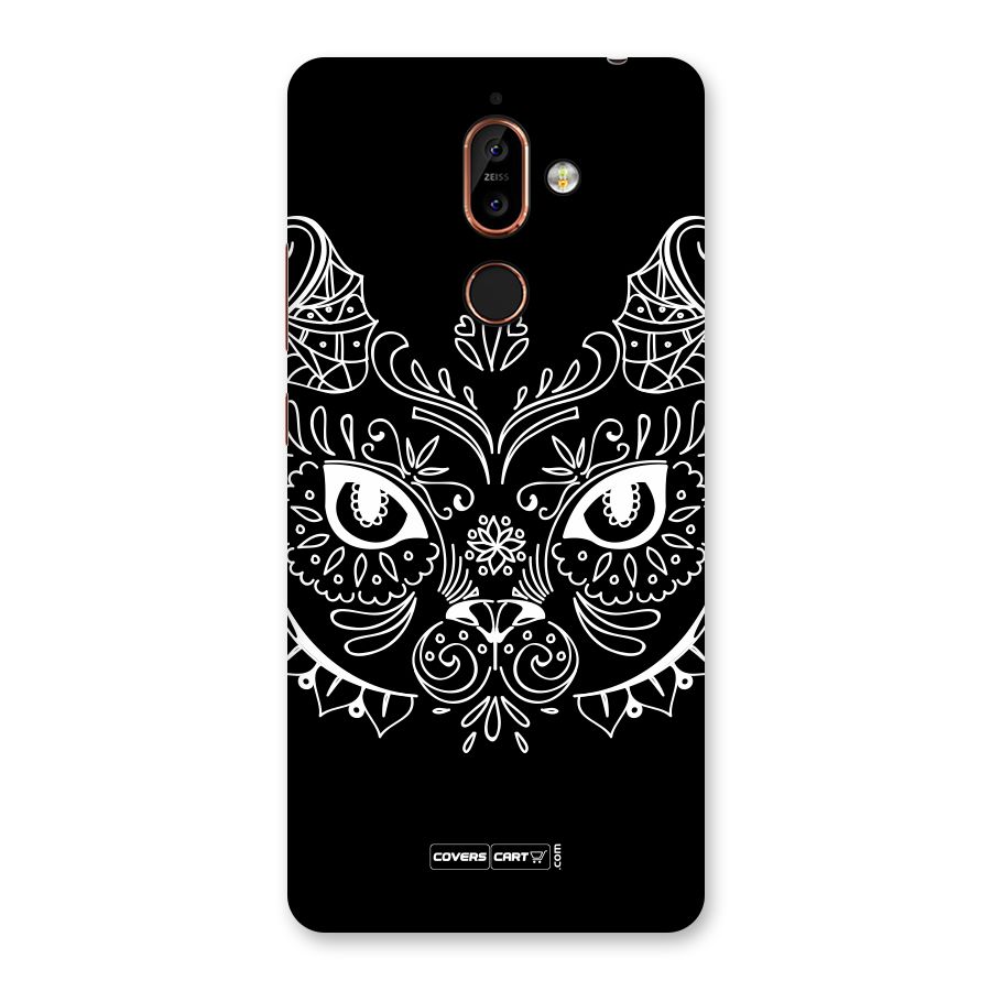 Ethnic Cat Design Back Case for Nokia 7 Plus