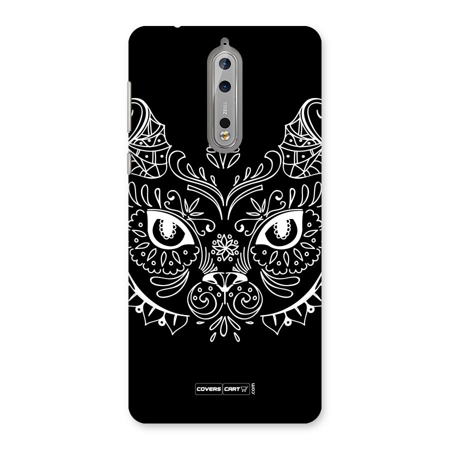 Ethnic Cat Design Back Case for Nokia 8