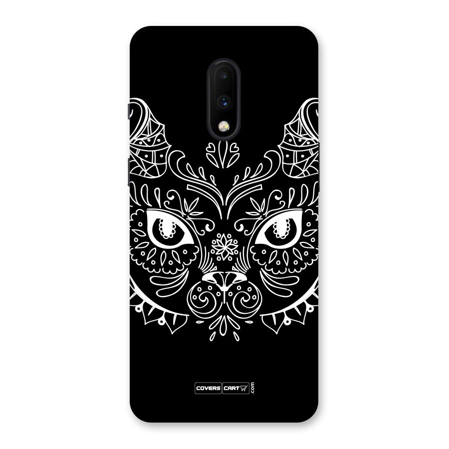 Ethnic Cat Design Back Case for OnePlus 7