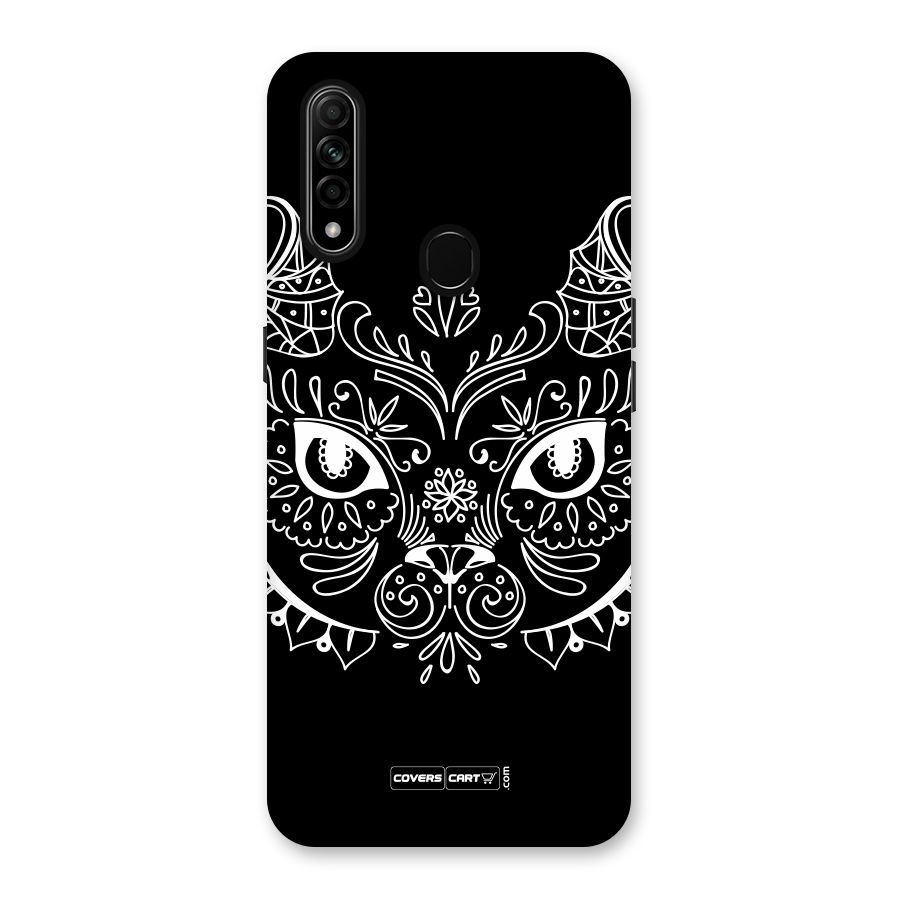Ethnic Cat Design Back Case for Oppo A31