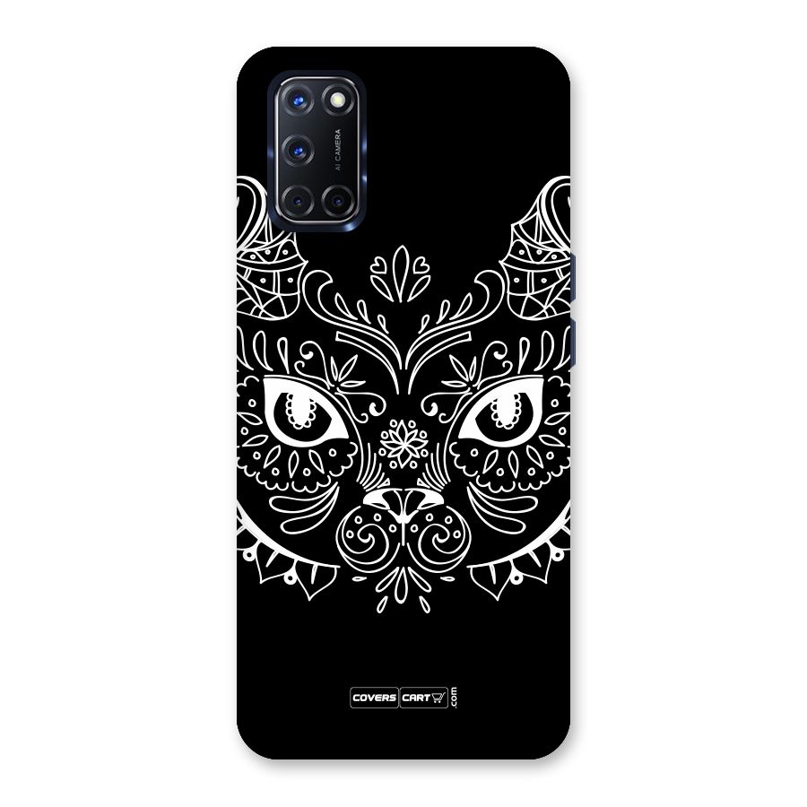 Ethnic Cat Design Back Case for Oppo A52