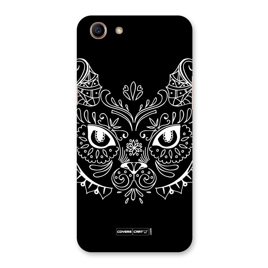 Ethnic Cat Design Back Case for Oppo A83 (2018)
