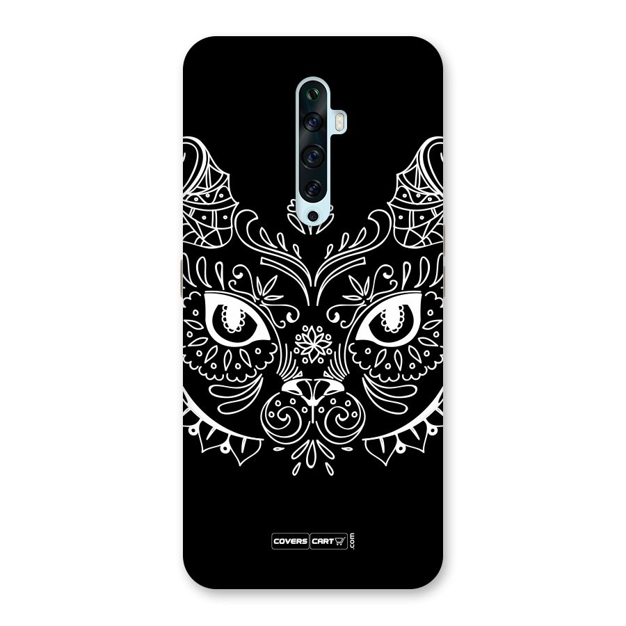 Ethnic Cat Design Back Case for Oppo Reno2 Z