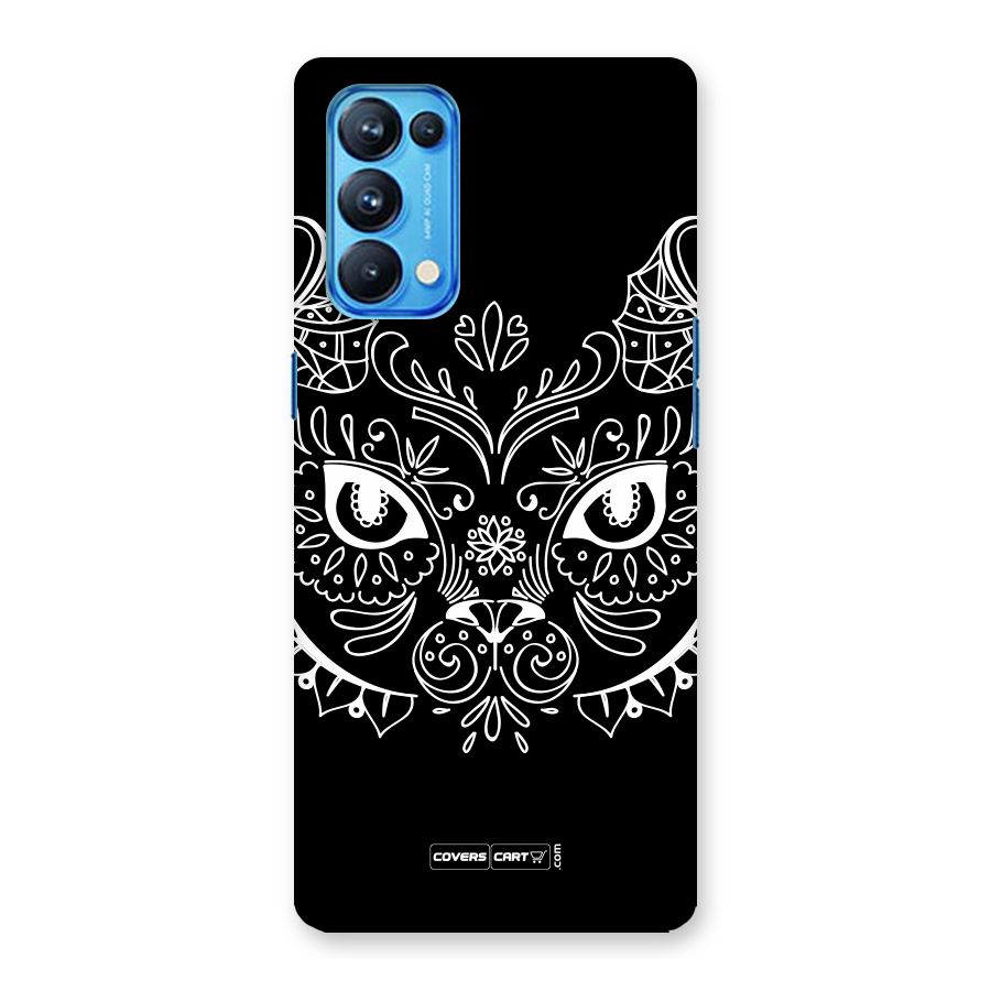 Ethnic Cat Design Back Case for Oppo Reno5 Pro 5G