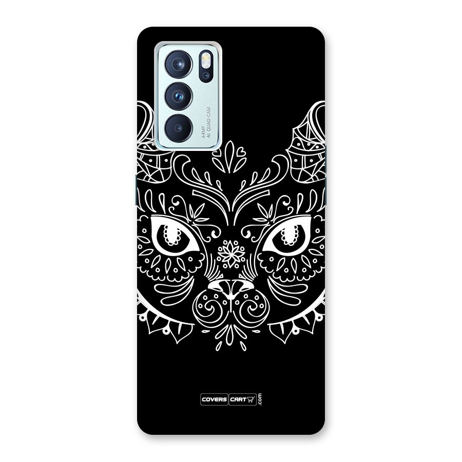Ethnic Cat Design Back Case for Oppo Reno6 Pro 5G