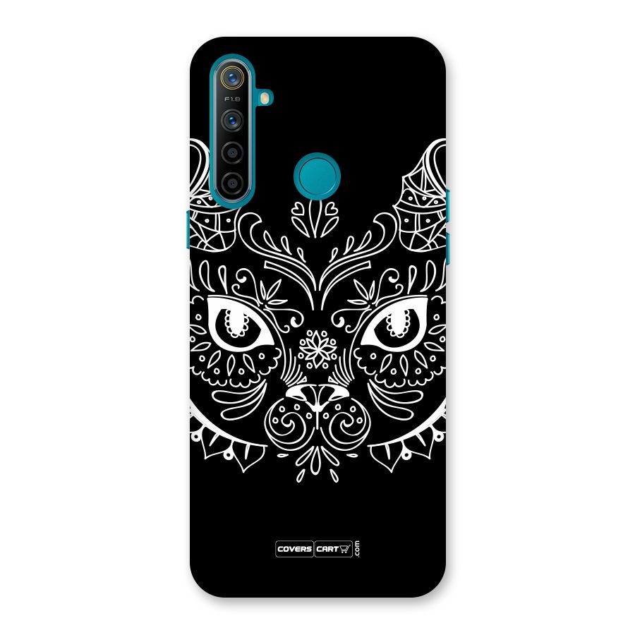 Ethnic Cat Design Back Case for Realme 5i