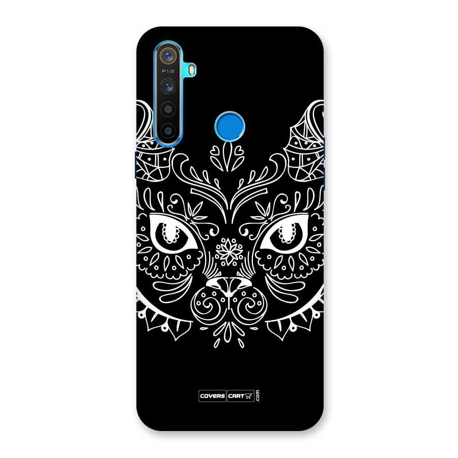 Ethnic Cat Design Back Case for Realme 5s