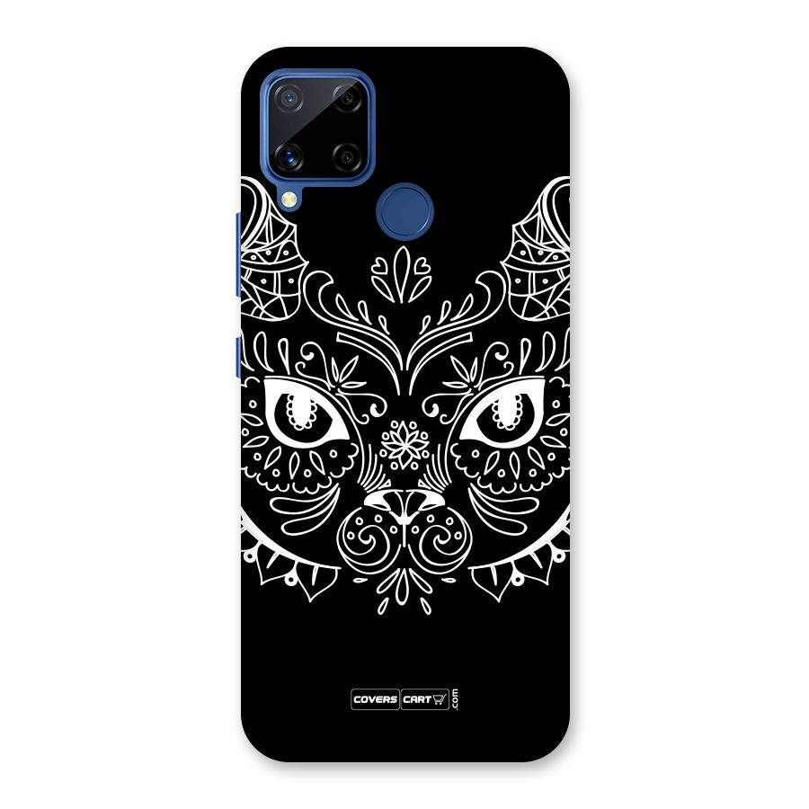 Ethnic Cat Design Back Case for Realme C15