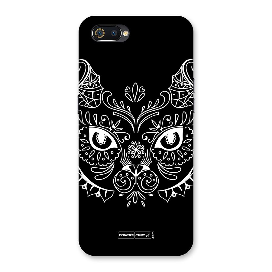 Ethnic Cat Design Back Case for Realme C2