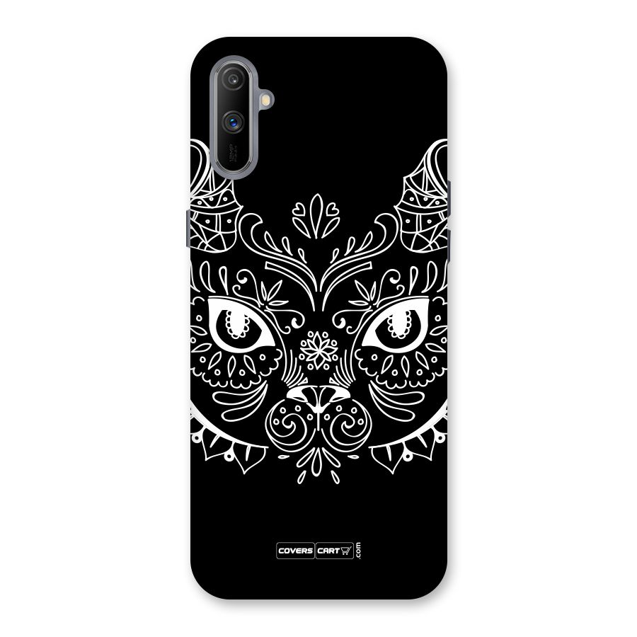 Ethnic Cat Design Back Case for Realme C3