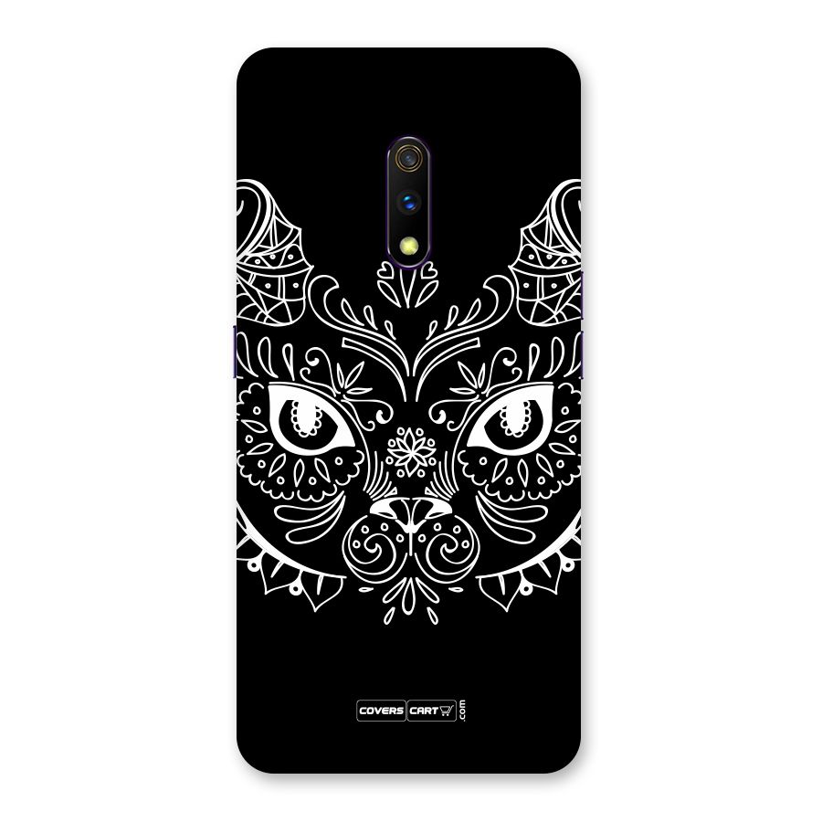 Ethnic Cat Design Back Case for Realme X