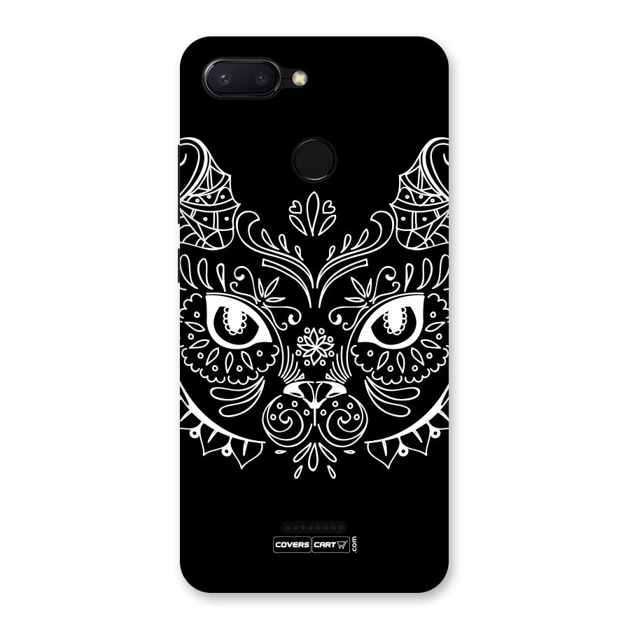 Ethnic Cat Design Back Case for Redmi 6