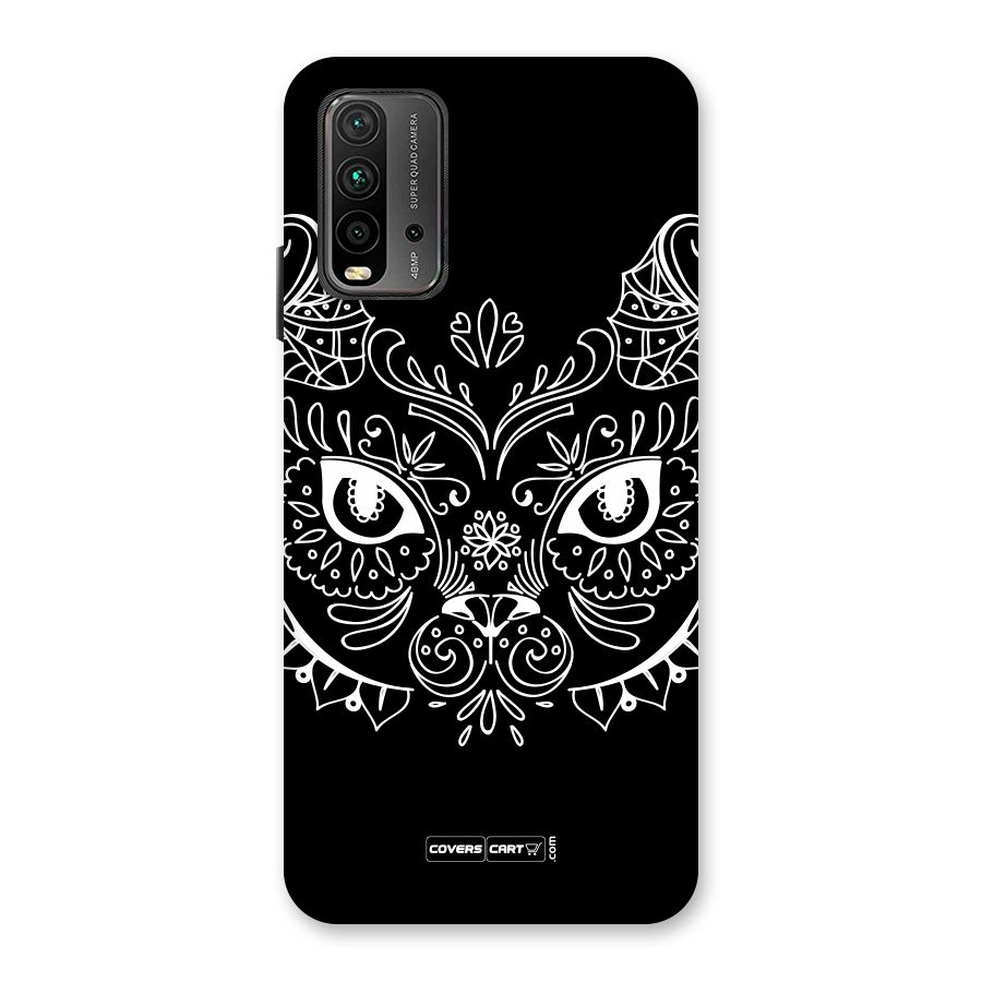 Ethnic Cat Design Back Case for Redmi 9 Power