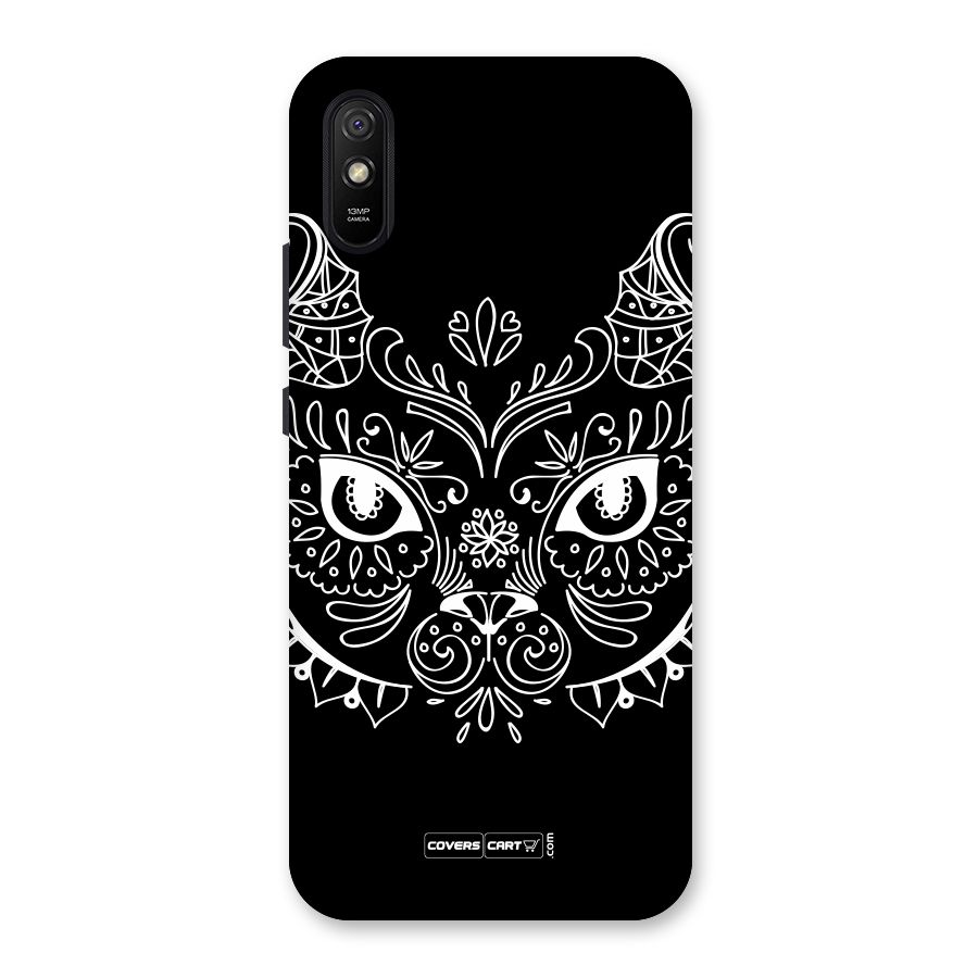 Ethnic Cat Design Back Case for Redmi 9i