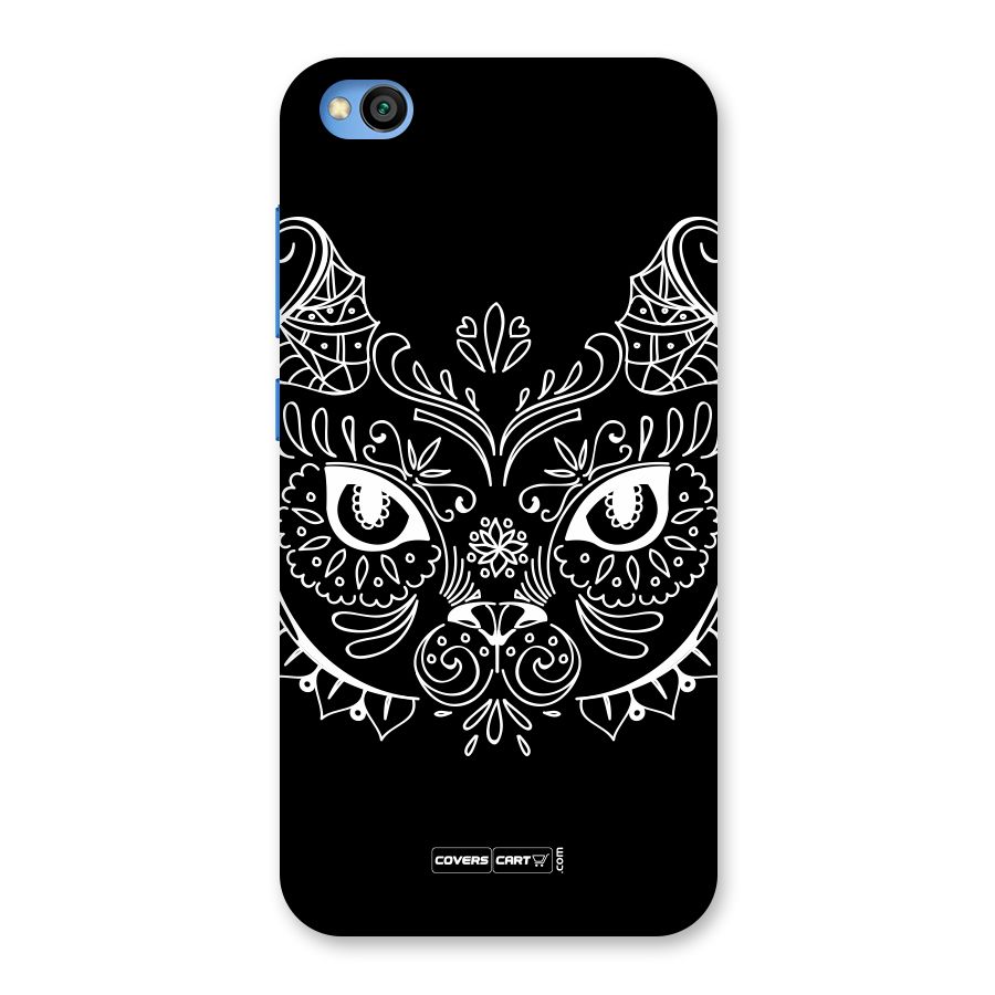 Ethnic Cat Design Back Case for Redmi Go