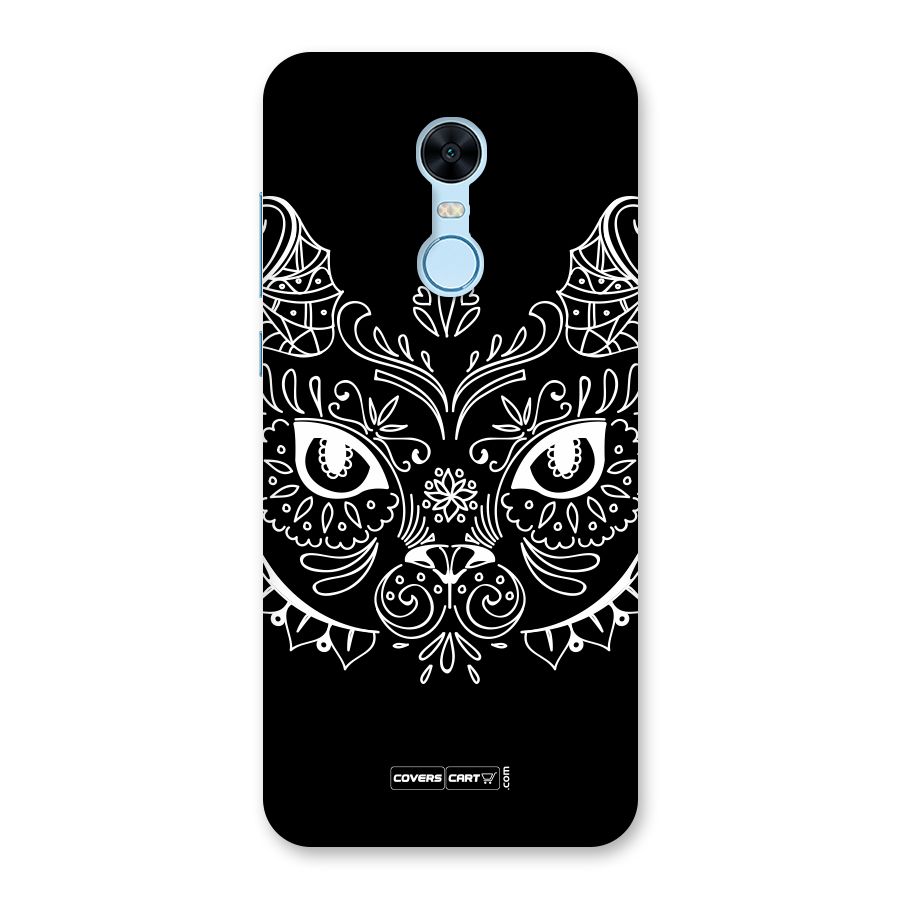 Ethnic Cat Design Back Case for Redmi Note 5