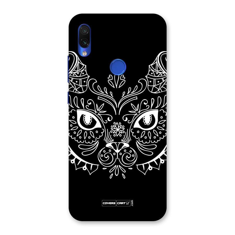 Ethnic Cat Design Back Case for Redmi Note 7S