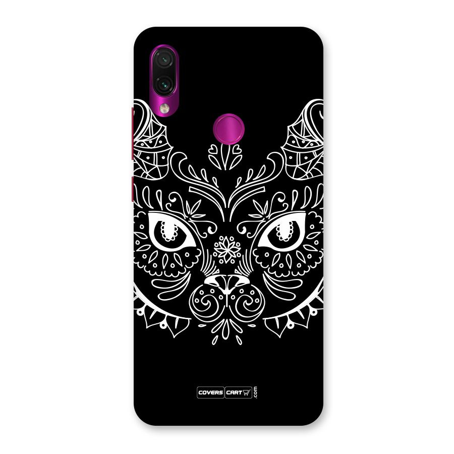 Ethnic Cat Design Back Case for Redmi Note 7 Pro