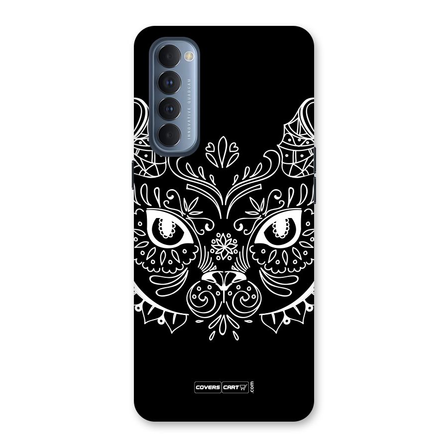 Ethnic Cat Design Back Case for Reno4 Pro