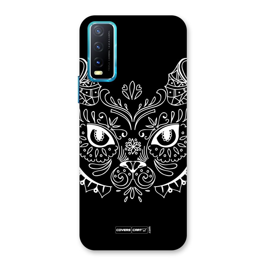 Ethnic Cat Design Back Case for Vivo Y20G