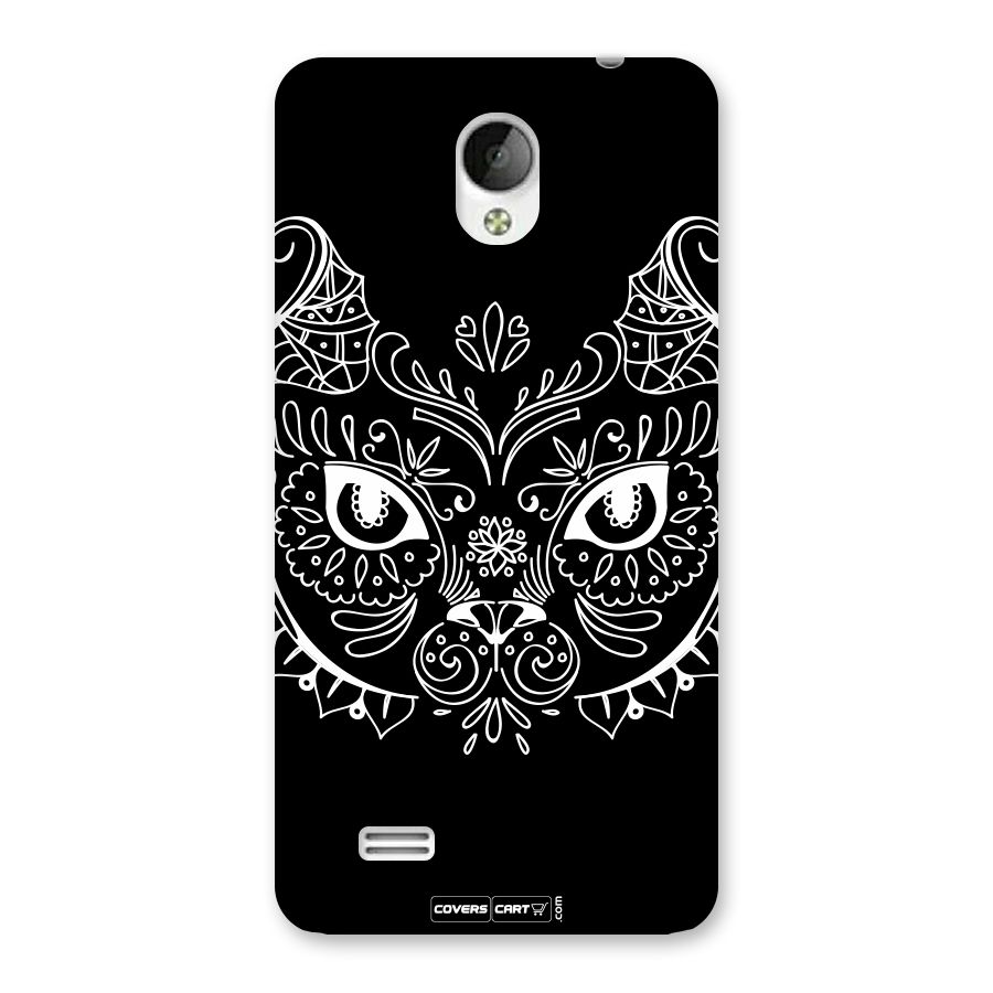 Ethnic Cat Design Back Case for Vivo Y21