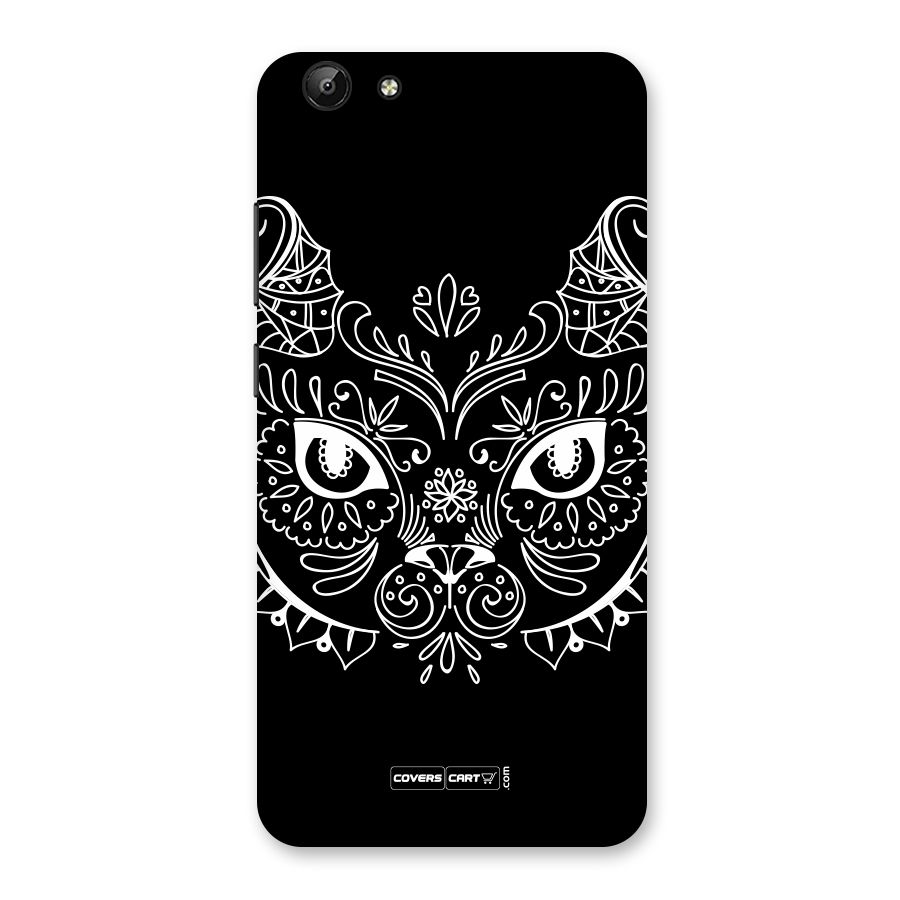 Ethnic Cat Design Back Case for Vivo Y69